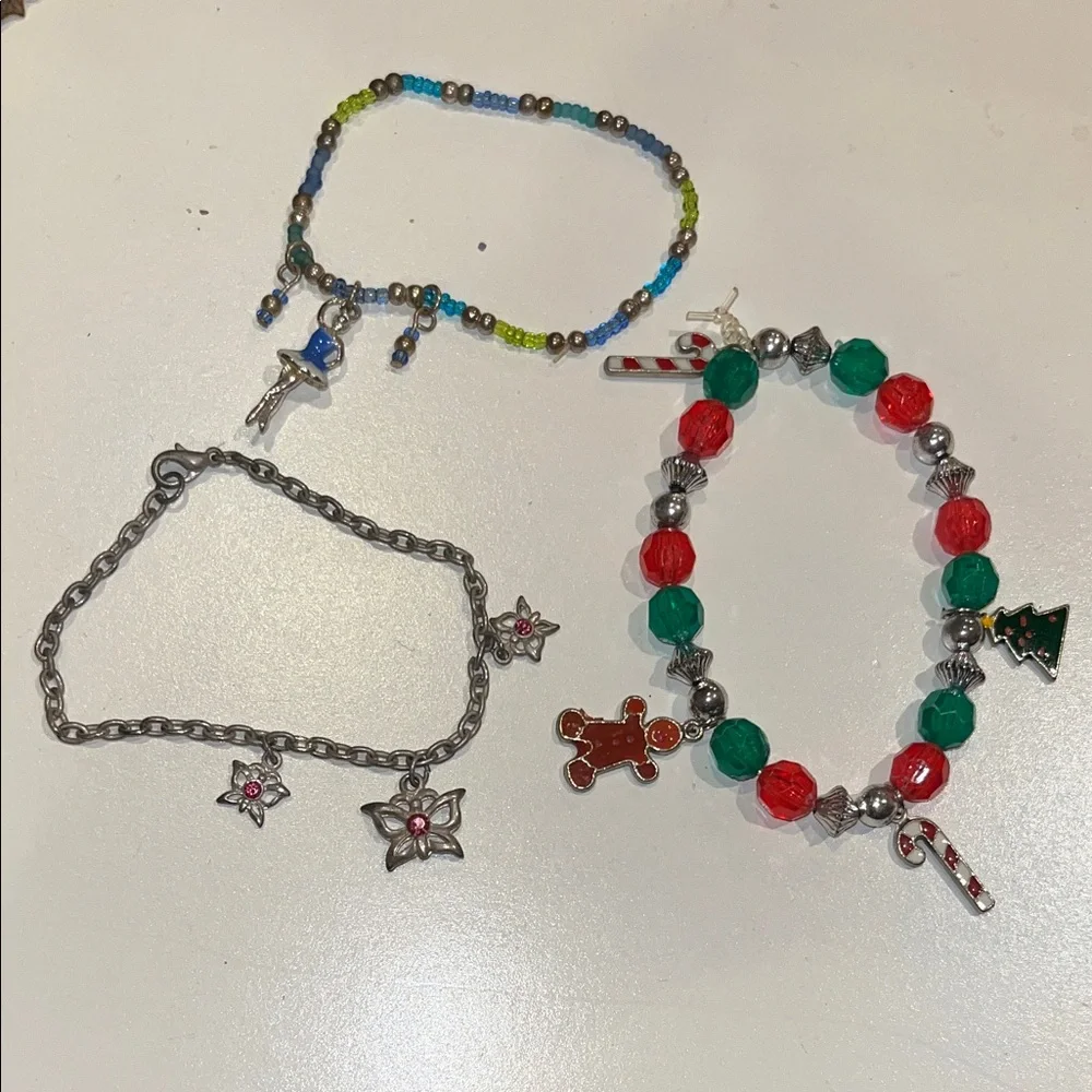 Festive Kids Bracelet Set - Multicolor